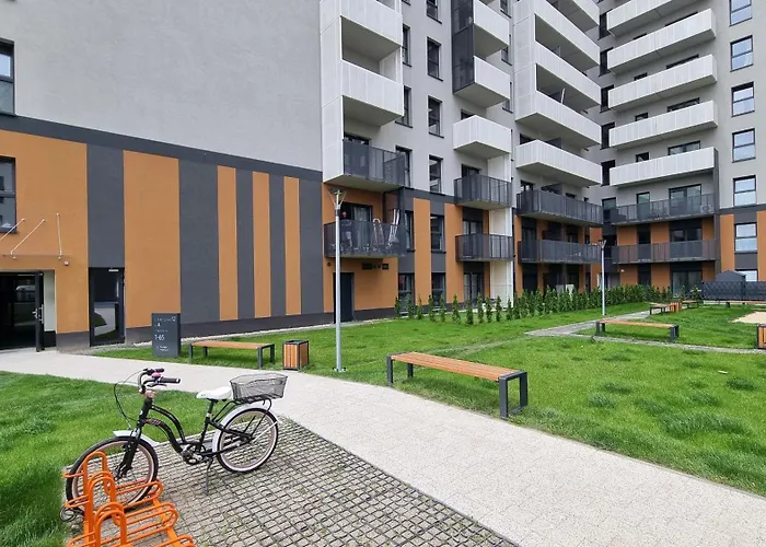 Appartement Q Orion - Dwupokojowy, Klimatyzowany Przy Manufakturze Z Garazem Gratis, Fv