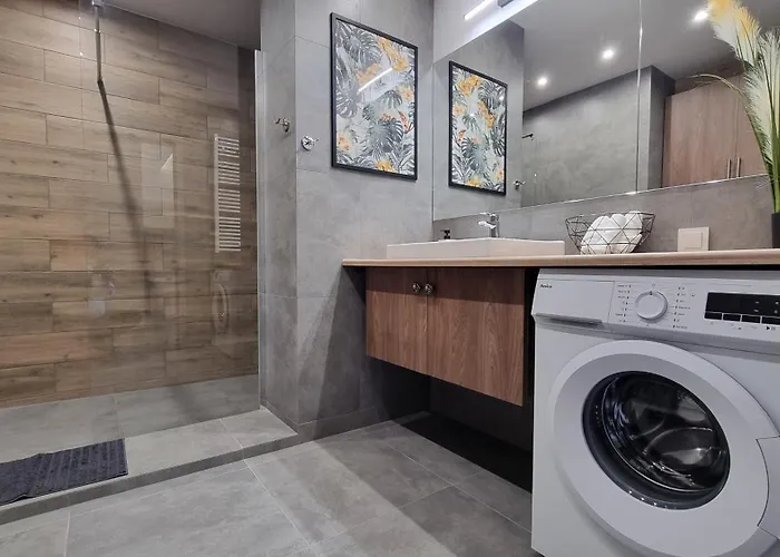 Appartement Q Orion - Dwupokojowy, Klimatyzowany Przy Manufakturze Z Garazem Gratis, Fv