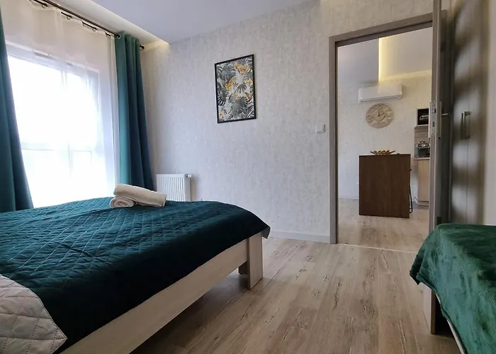 Q Orion - Dwupokojowy, Klimatyzowany Przy Manufakturze Z Garazem Gratis, Fv Łódź